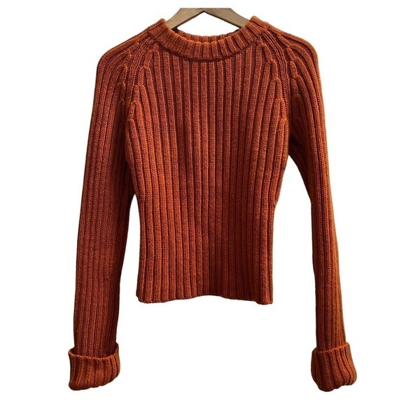 JW Anderson x Uniqlo Wool Blend Cable Knit Cuffed Pullover Sweater Size XXS - Picture 5 of 10